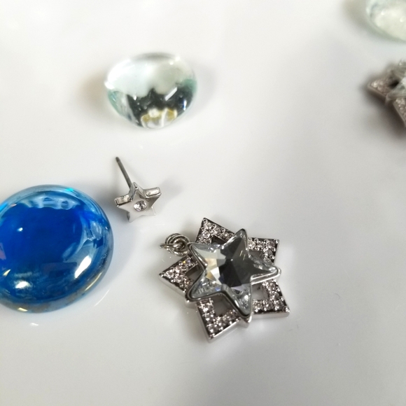 🌟Swarovski All Stars Aligned Drop Earrings Dangle Earrings Fairy Sparkle🌟🌟 - Picture 8 of 8